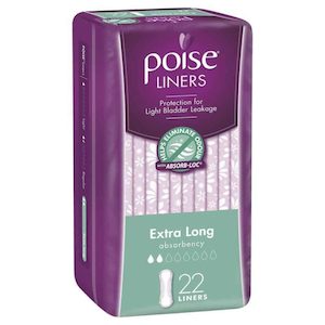 Poise Liners Extra Long 22s