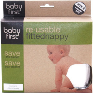 Baby wear: Baby First – Nappy Liners Sz 2