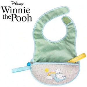 B Box – Disney Winnie The Pooh Travel Bib + Spoon