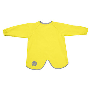 Baby wear: B Box – Smock Bib Large (2-4yrs) – Lemon Sherbet