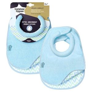 Closer to Nature Milk Feeding Bibs 2pk