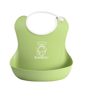 Baby wear: Baby Bjorn – Soft Bib [Spring Green]