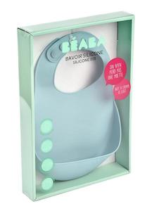 Baby wear: Beaba Silicone Bib – Airy Green