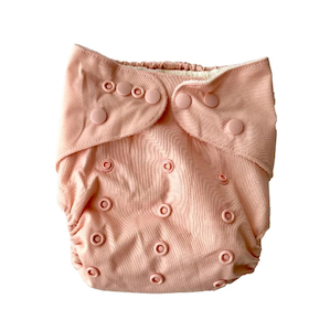 Bear & Moo Blush Cloth Nappy