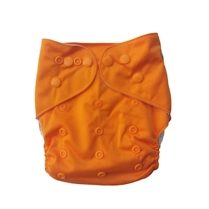 Bear & Moo Road Cone Orange Cloth Nappy