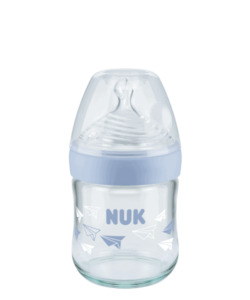 NUK Nature Sense Glass Bottle With Teat