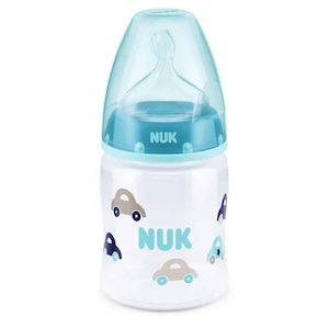 NUK First Choice+ Bottle 150mL Medium Teat 0-6 months – Blue