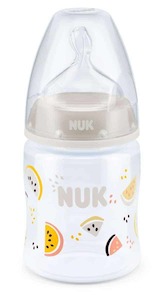 NUK First Choice+ Bottle 150mL Medium Teat 0-6 months – Cream