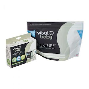 Baby wear: Vital Baby – Microwave Sterilising Bags (5 Pack)