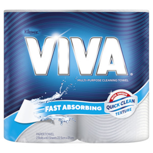 Kleenex – Viva Paper Towel Multi-Use 2 Pack