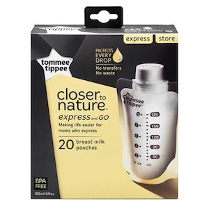 Tommee Tippee – Express & Go Pouches – 20pk