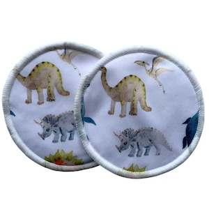 Bear & Moo Dinos Breast Pads