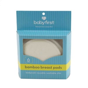 Baby wear: Baby First Bamboo Breast Pads (No Bag)