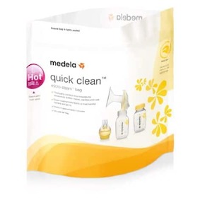 Baby wear: Quick Clean Micro-Steam Sterilization Bags