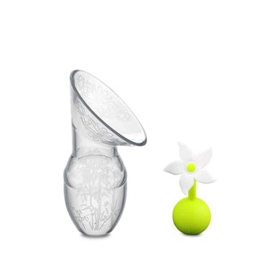 Baby wear: 90Ml Silicone Breast Pump & Flower Stopper