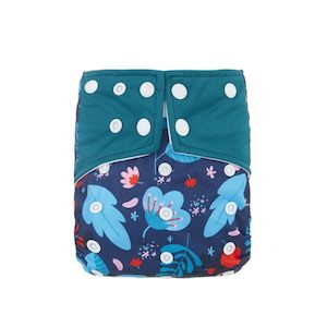 Cuddly – Midnight Garden – Cloth Nappy