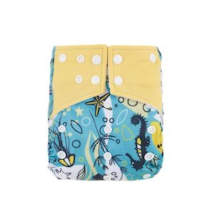 Cuddly – Ocean Deep – Cloth Nappy