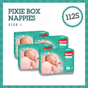 Baby wear: Huggies Ultimate Nappies (Size 1 – Newborn 0-5kg) – Pixie Box