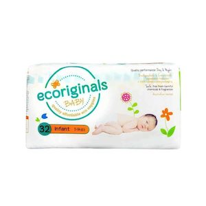 Ecoriginal Nappies Stage 2 (Infant 5-9kg) – 32 Eco Nappies