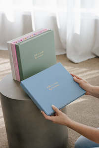 Forget Me Not - Luxury Linen Photo Album