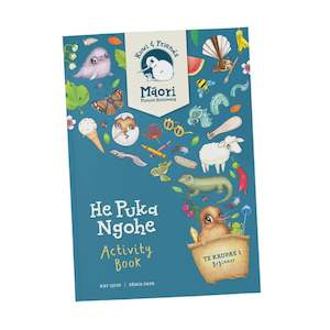 Gift: Kuwi + Friends - Māori Activity Book - He Puka Ngohe