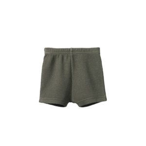 Nature Baby - Selby Waffle Shorts - Thyme