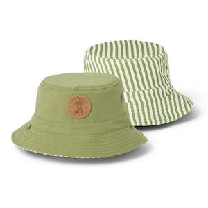 Crywolf - Reversible Bucket Hat - Coastal Stripe