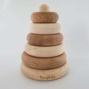 NavyBaby - Wooden Ring Stacker