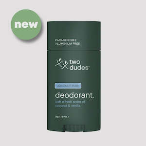 Two Dudes - Mens Natural Deodorant