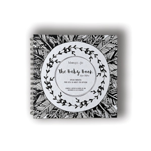 Marlee + Jo - The Baby Book Monochrome - Mini Edition