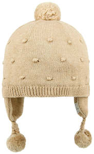 Toshi - Earmuff Beanie Popcorn - Driftwood