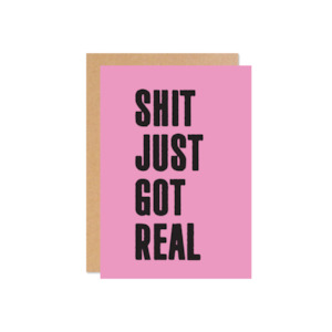 Gift: Viva la Vulva - Card - Sh!t Just Got Real