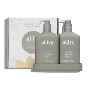 Al.ive - Wash + Lotion Duo - Green Pepper + Lotus