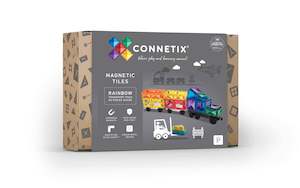 Connetix - Rainbow Transport Pack 50pc