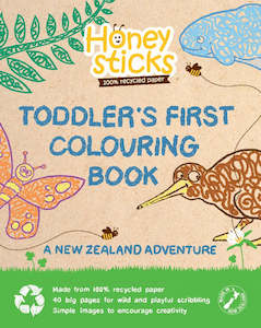 Gift: Honeysticks - A NZ Adventure Colouring Book