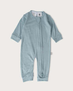 Babu - Prem Merino All in One Suit - Gumdrop Blue