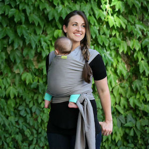 Boba - Baby Carrier Wrap - Grey