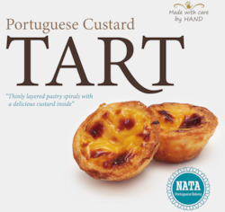 Portuguese Tarts Box Frozen