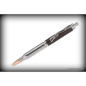 Bullet Click Pen Kit - Chrome