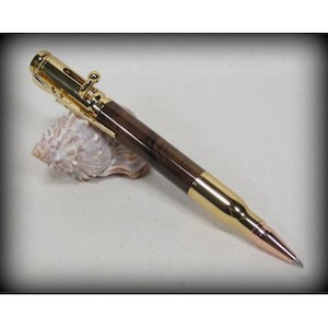 Internet only: Bolt Action Bullet Pen Kit - Gold