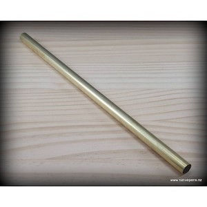 Internet only: Cigar Brass Tube - 10 inch