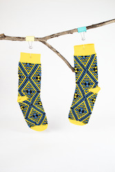 Natura Aura Unisex Sock Range - Designer Taniko Sock