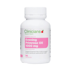 Clinicians Evening Primrose Oil 100mg 90s