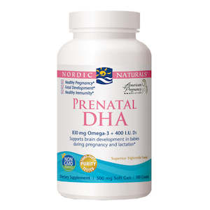 Nordic Naturals Prenatal DHA 90 Capsules