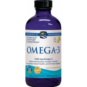 Nordic Naturals Omega-3 Liquid 237ml - Lemon