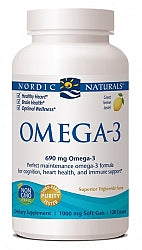 Nordic Omega-3 120 Softgels