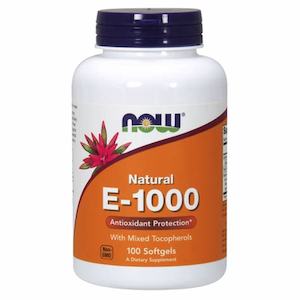 NOW Vitamin E-1000iu 100sgels