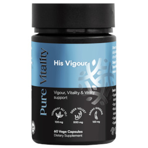 Pure Vitality His Vigor Vitality 700mg 60caps