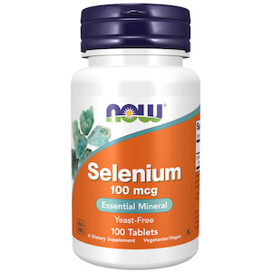 NOW Selenium 100mcg 100 tabs