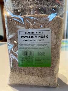 Classic Taste Organic Course Psyllium Husk 150g